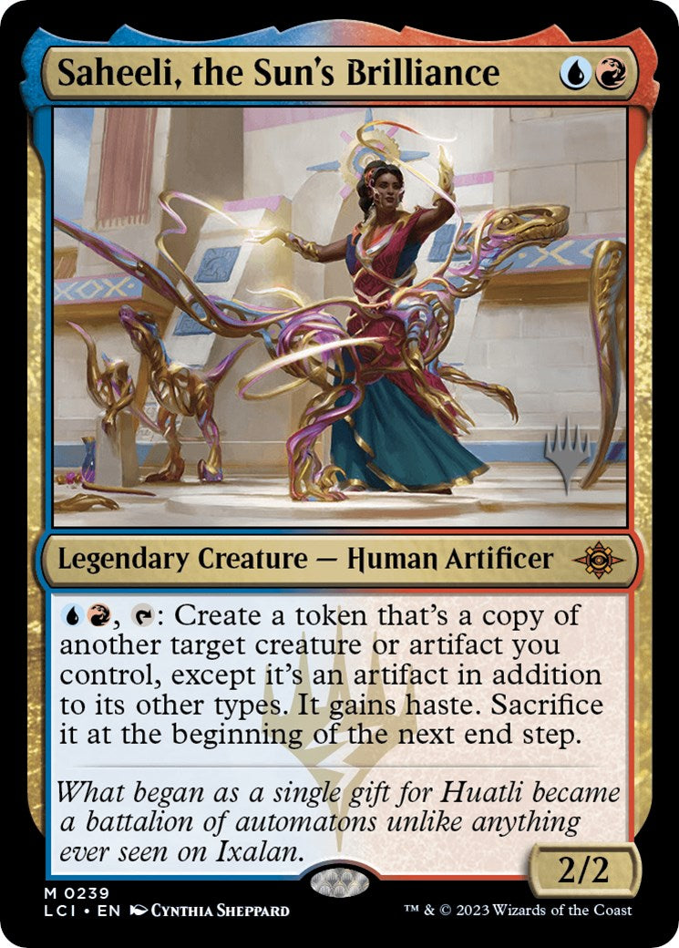 Saheeli, the Sun's Brilliance (Promo Pack) [The Lost Caverns of Ixalan Promo Pack]