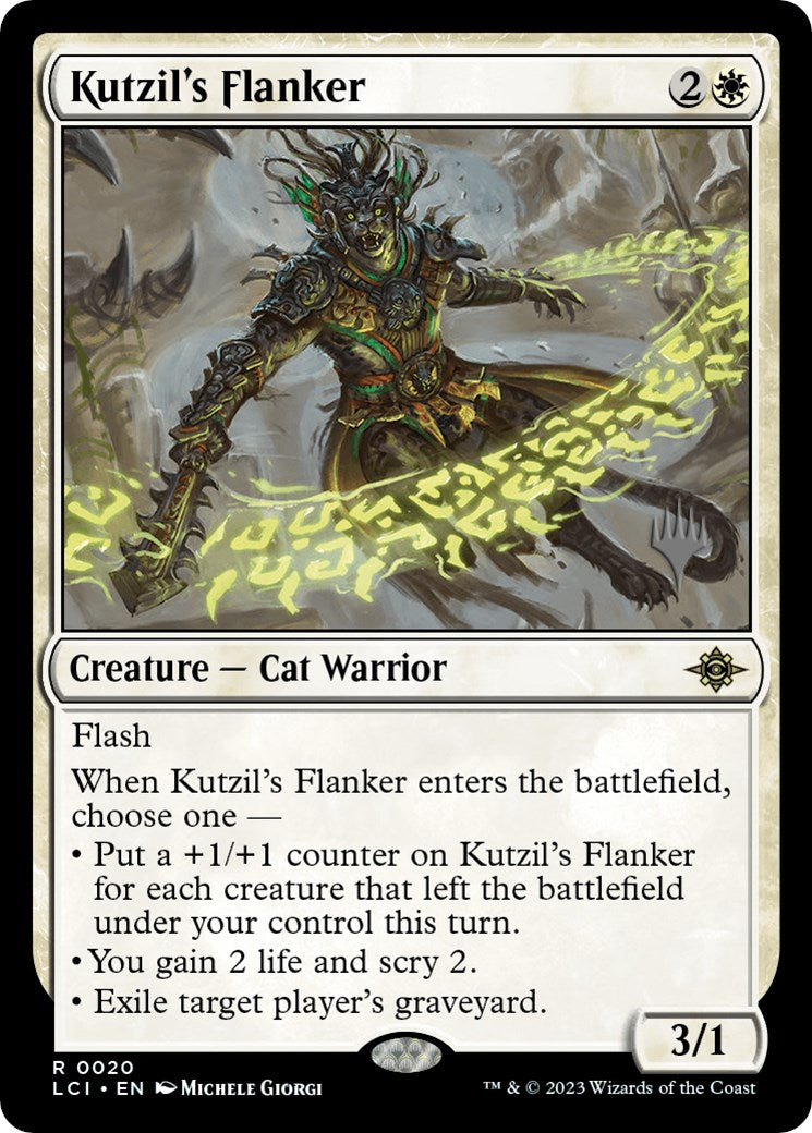 Kutzil's Flanker (Promo Pack) [The Lost Caverns of Ixalan Promo Pack]