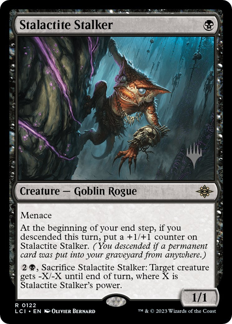 Stalactite Stalker (Promo Pack) [The Lost Caverns of Ixalan Promo Pack]