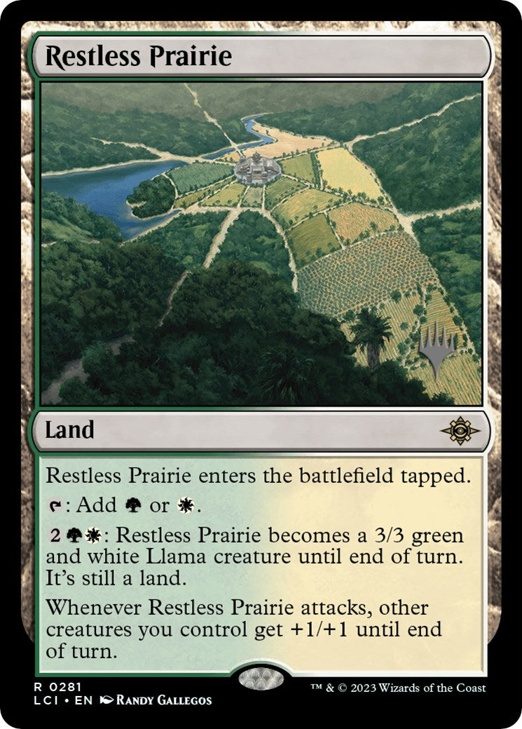 Restless Prairie (Promo Pack) [The Lost Caverns of Ixalan Promo Pack]