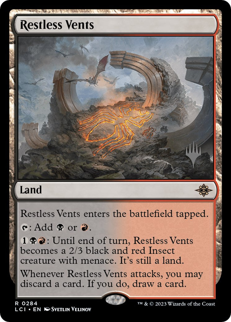 Restless Vents (Promo Pack) [The Lost Caverns of Ixalan Promo Pack]