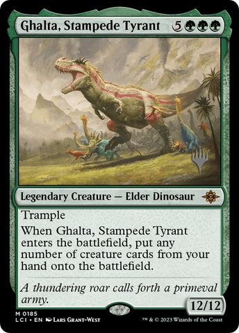 Ghalta, Stampede Tyrant (Promo Pack) [The Lost Caverns of Ixalan Promo Pack]
