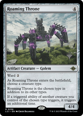 Roaming Throne (Promo Pack) [The Lost Caverns of Ixalan Promo Pack]