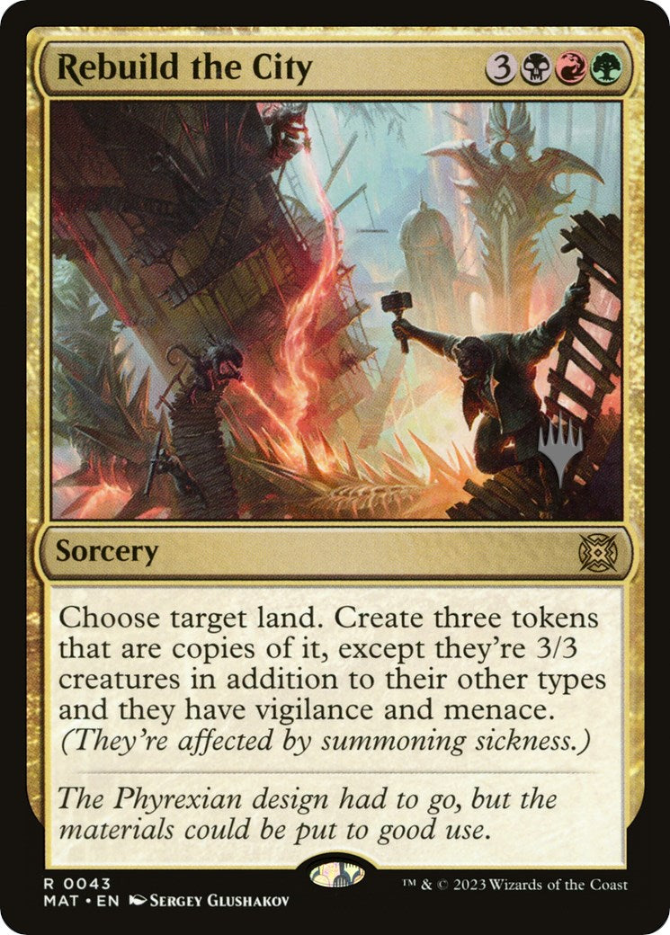 Rebuild the City (Promo Pack) [The Lost Caverns of Ixalan Promo Pack]