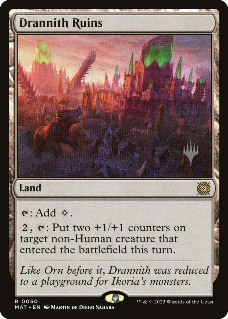 Drannith Ruins (Promo Pack) [The Lost Caverns of Ixalan Promo Pack]