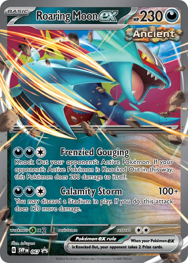 Roaring Moon ex (SVP067) [Scarlet & Violet: Black Star Promos]