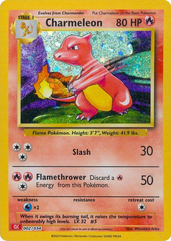 Charmeleon CLC (002/034) [Trading Card Game Classic]