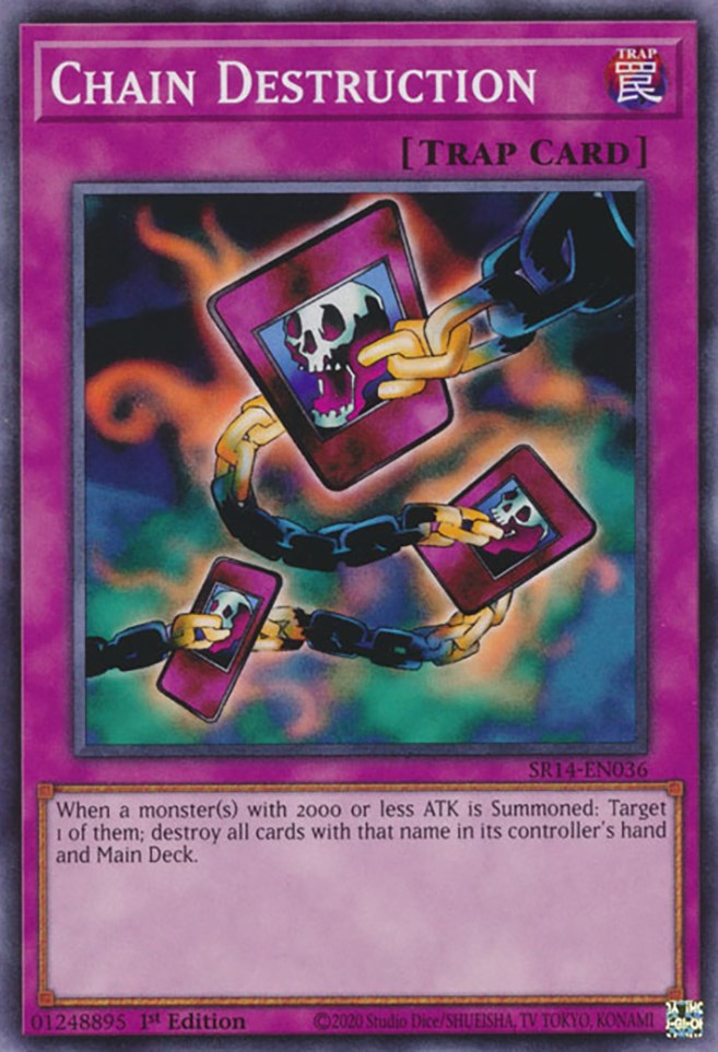 Chain Destruction [SR14-EN036] Common – Fusion Gaming