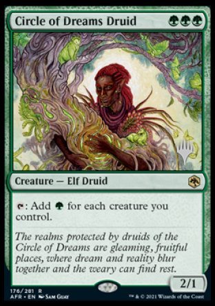 Circle of Dreams Druid (Promo Pack) [Dungeons & Dragons: Adventures in the Forgotten Realms Promo Pack]
