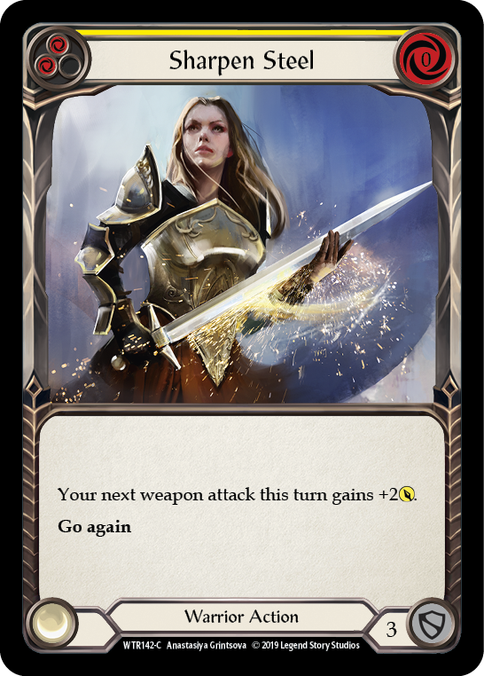 Sharpen Steel (Yellow) [WTR142-C] (Welcome to Rathe) Alpha Print Normal