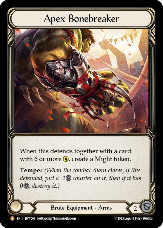 Apex Bonebreaker [HVY008] (Heavy Hitters) Cold Foil