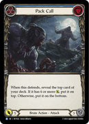 Pack Call (Blue) [HVY022] (Heavy Hitters) Rainbow Foil