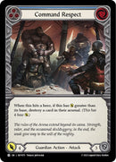 Command Respect (Blue) [HVY073] (Heavy Hitters) Rainbow Foil
