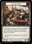 Cut the Deck (Red) [HVY106] (Heavy Hitters) Rainbow Foil