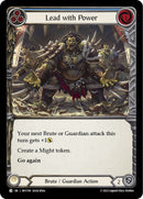 Lead with Power (Blue) [HVY154] (Heavy Hitters) Rainbow Foil