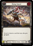 Rising Speed (Red) [HVY166] (Heavy Hitters) Rainbow Foil