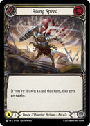 Rising Speed (Yellow) [HVY167] (Heavy Hitters) Rainbow Foil