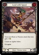 Lead with Speed (Blue) [HVY174] (Heavy Hitters) Rainbow Foil