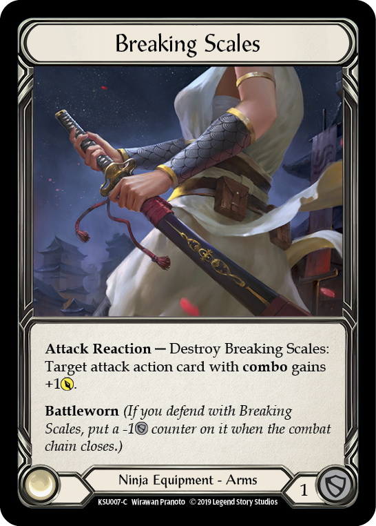 Breaking Scales [KSU007-C] (Katsu Hero Deck) 1st Edition Normal