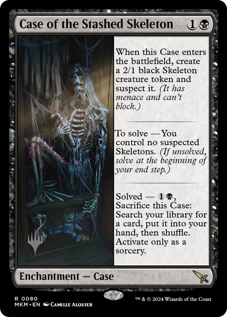 Case of the Stashed Skeleton (Promo Pack) [Murders at Karlov Manor Promo Pack]