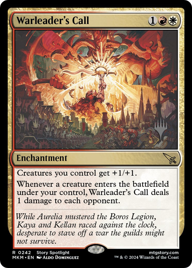 Warleader's Call (Promo Pack) [Murders at Karlov Manor Promo Pack]