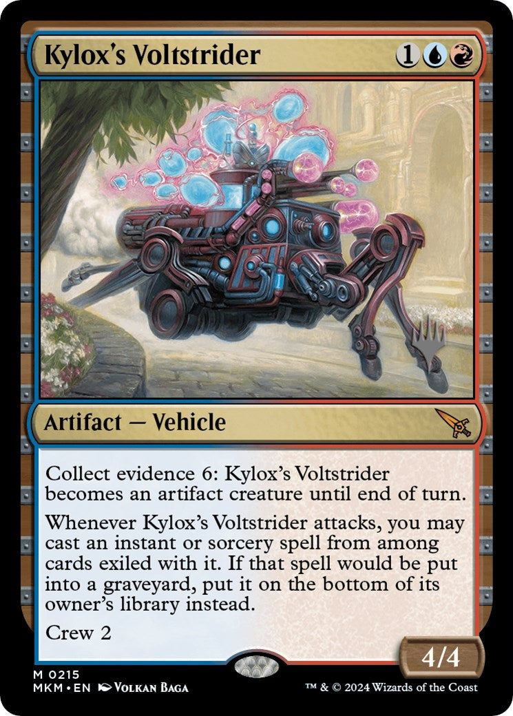 Kylox's Voltstrider (Promo Pack) [Murders at Karlov Manor Promo Pack]