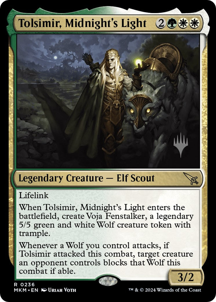 Tolsimir, Midnight's Light (Promo Pack) [Murders at Karlov Manor Promo Pack]