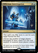 Officious Interrogation (Promo Pack) [Murders at Karlov Manor Promo Pack]
