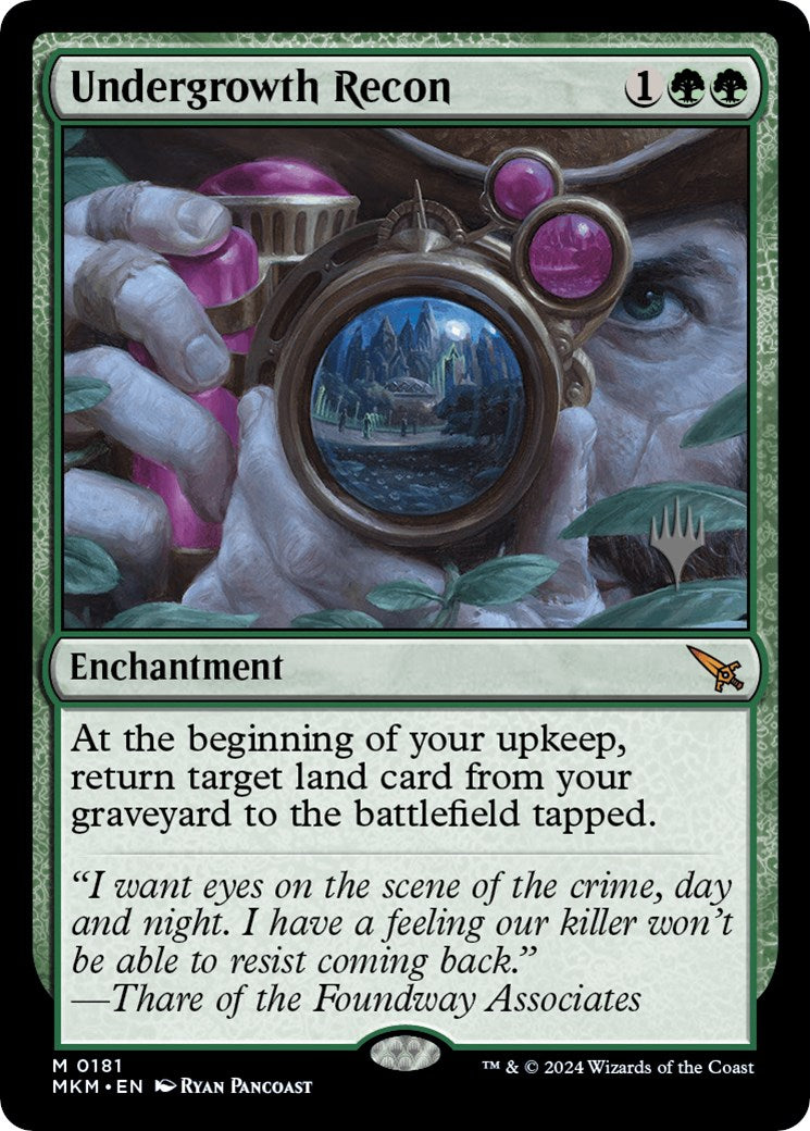 Undergrowth Recon (Promo Pack) [Murders at Karlov Manor Promo Pack]