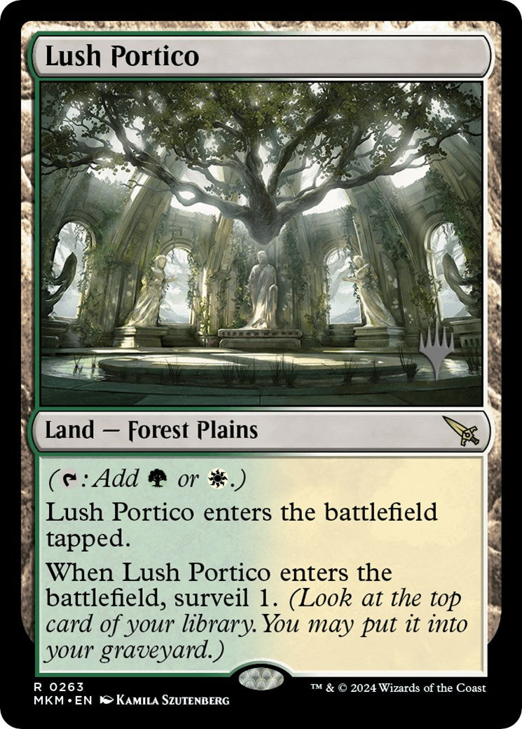 Lush Portico (Promo Pack) [Murders at Karlov Manor Promo Pack]