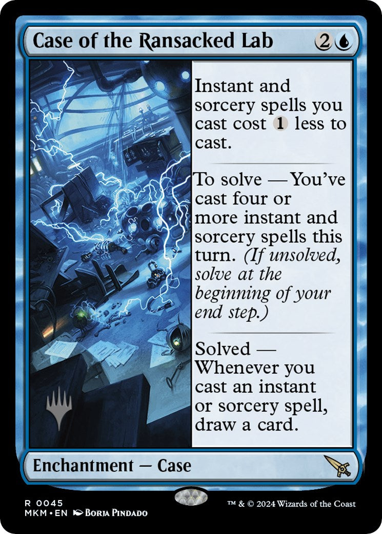 Case of the Ransacked Lab (Promo Pack) [Murders at Karlov Manor Promo Pack]