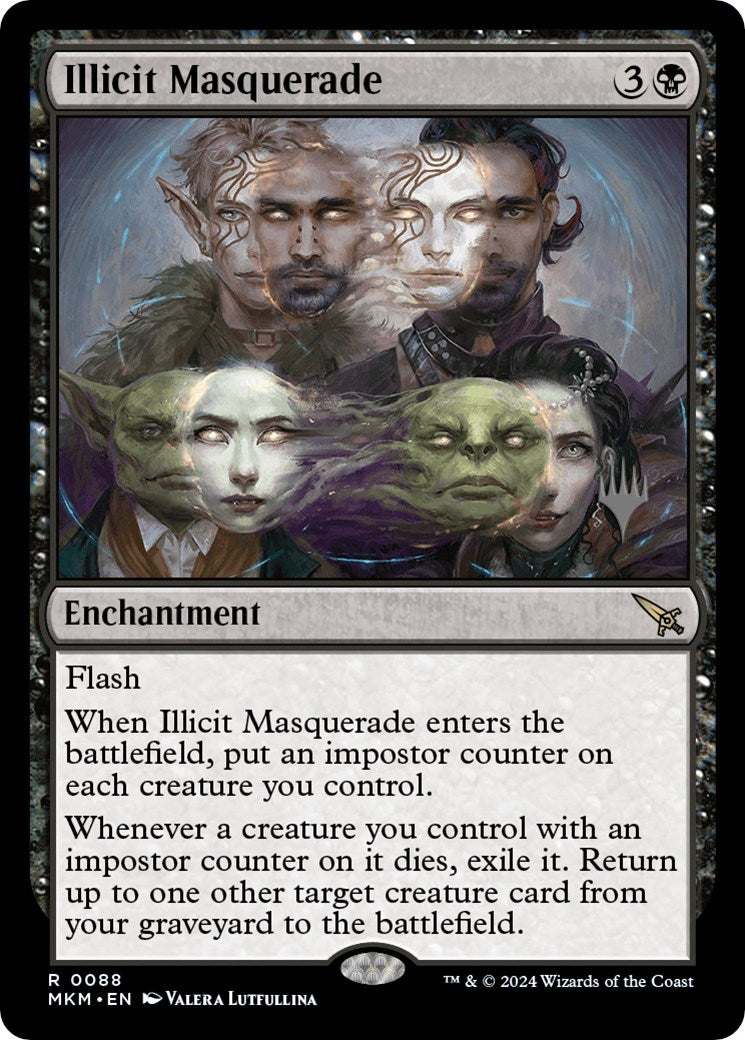 Illicit Masquerade (Promo Pack) [Murders at Karlov Manor Promo Pack]