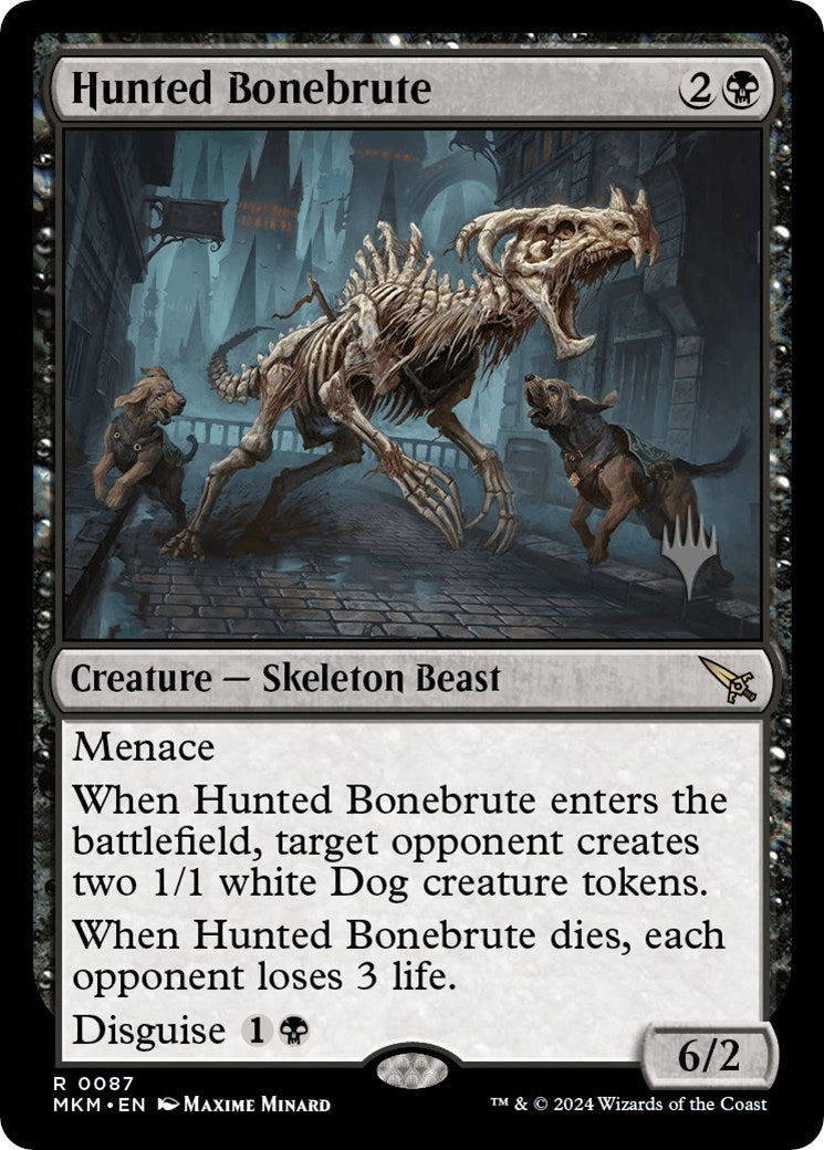 Hunted Bonebrute (Promo Pack) [Murders at Karlov Manor Promo Pack]