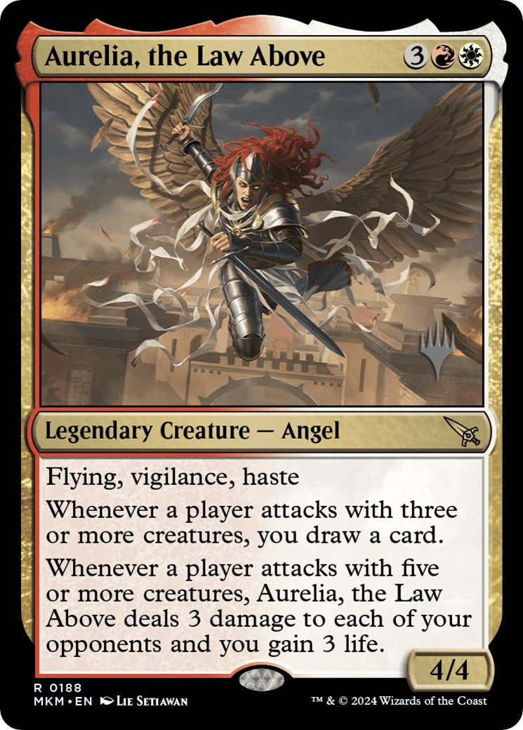 Aurelia, the Law Above (Promo Pack) [Murders at Karlov Manor Promo Pack]