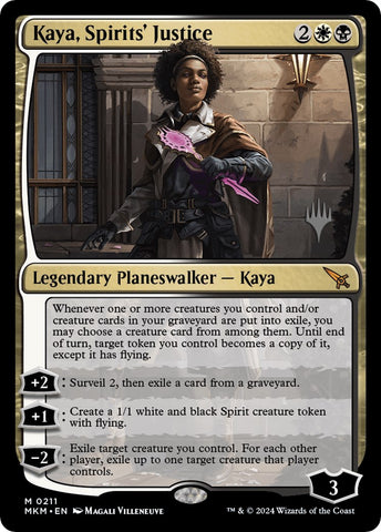 Kaya, Spirits' Justice (Promo Pack) [Murders at Karlov Manor Promo Pack]