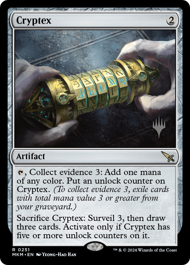 Cryptex (Promo Pack) [Murders at Karlov Manor Promo Pack]