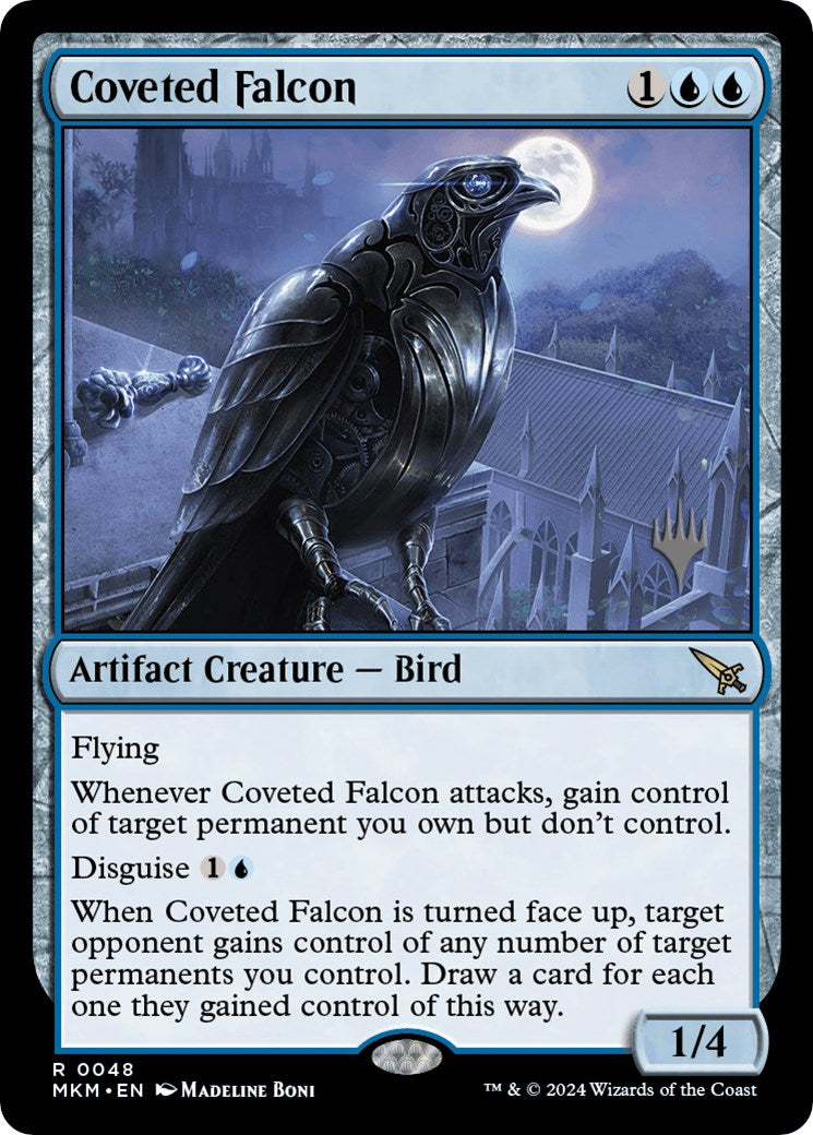 Coveted Falcon (Promo Pack) [Murders at Karlov Manor Promo Pack]