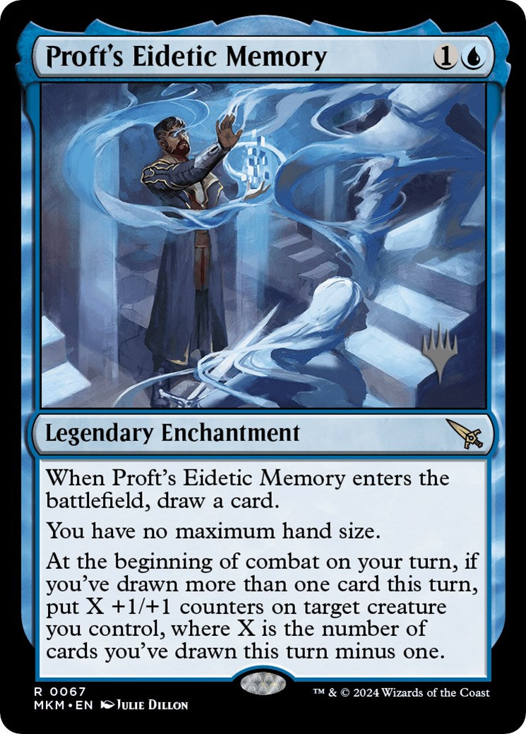 Proft's Eidetic Memory (Promo Pack) [Murders at Karlov Manor Promo Pack]