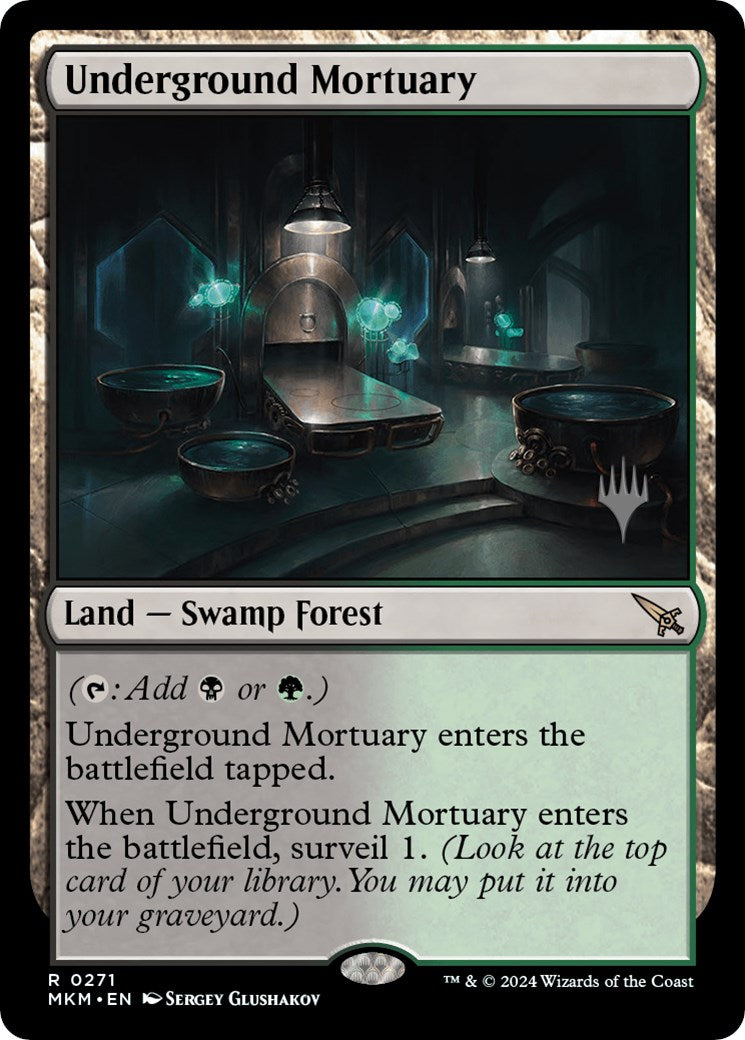 Underground Mortuary (Promo Pack) [Murders at Karlov Manor Promo Pack]
