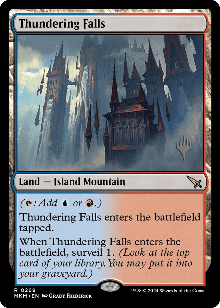 Thundering Falls (Promo Pack) [Murders at Karlov Manor Promo Pack]