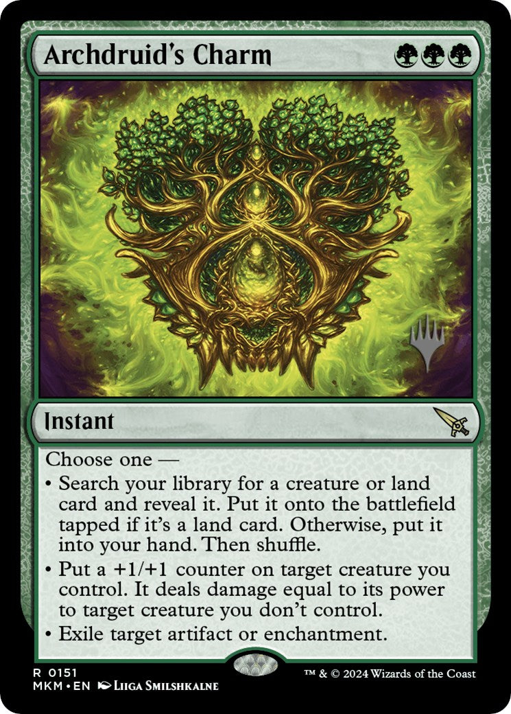 Archdruid's Charm (Promo Pack) [Murders at Karlov Manor Promo Pack]