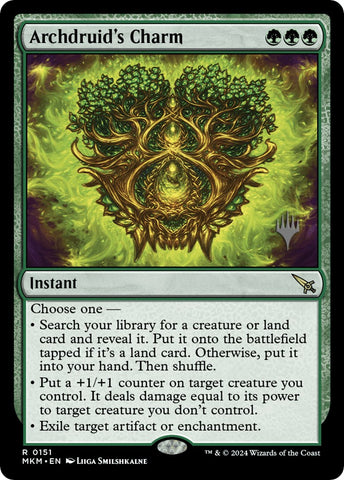 Archdruid's Charm (Promo Pack) [Murders at Karlov Manor Promo Pack]