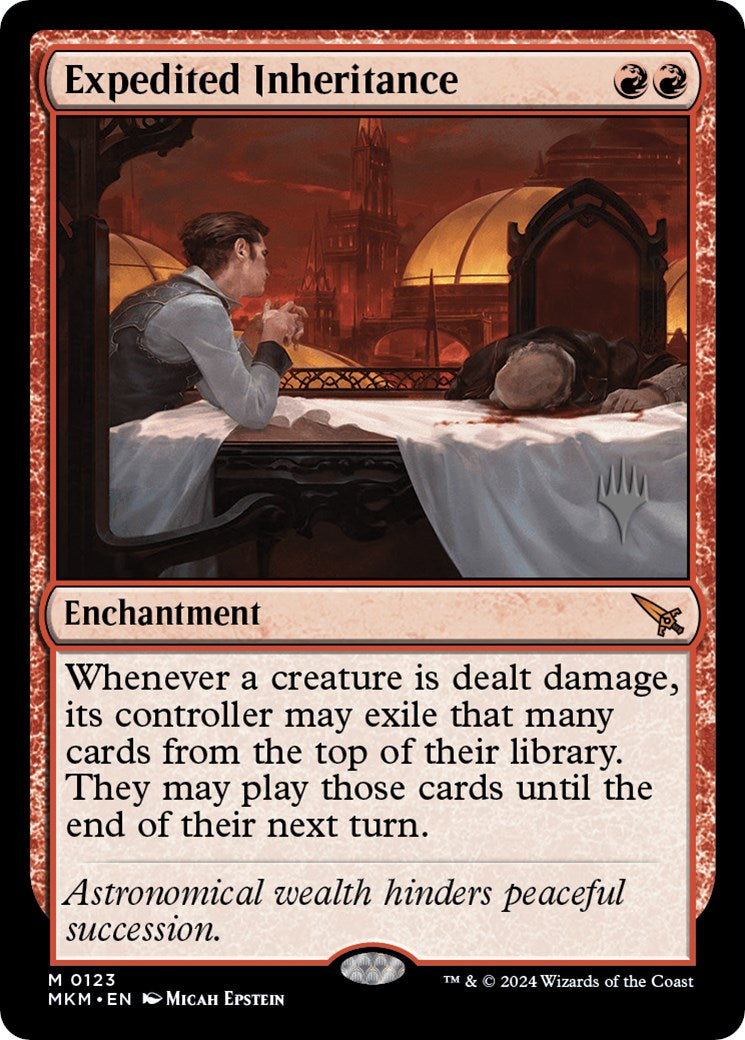 Expedited Inheritance (Promo Pack) [Murders at Karlov Manor Promo Pack]