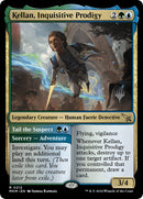 Kellan, Inquisitive Prodigy // Tail the Suspect (Promo Pack) [Murders at Karlov Manor Promo Pack]