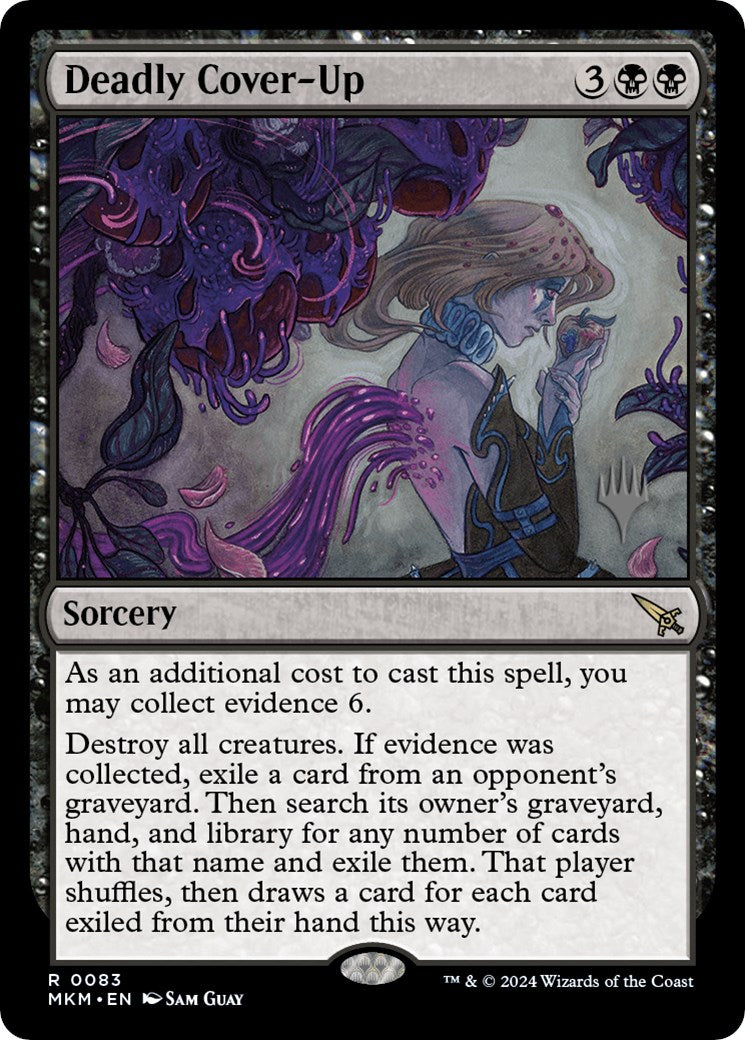 Deadly Cover-Up (Promo Pack) [Murders at Karlov Manor Promo Pack]