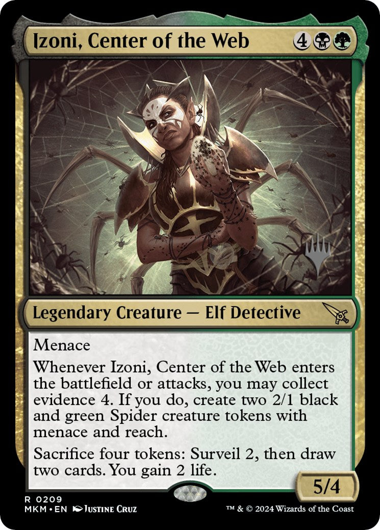 Izoni, Center of the Web (Promo Pack) [Murders at Karlov Manor Promo Pack]