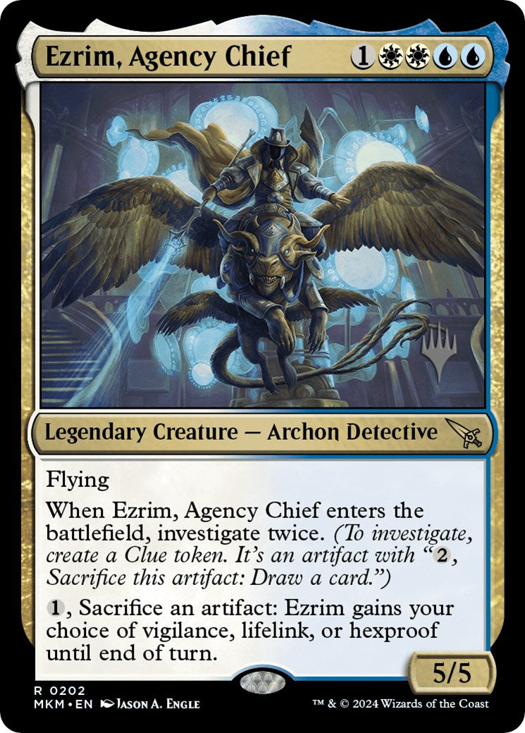 Ezrim, Agency Chief (Promo Pack) [Murders at Karlov Manor Promo Pack]