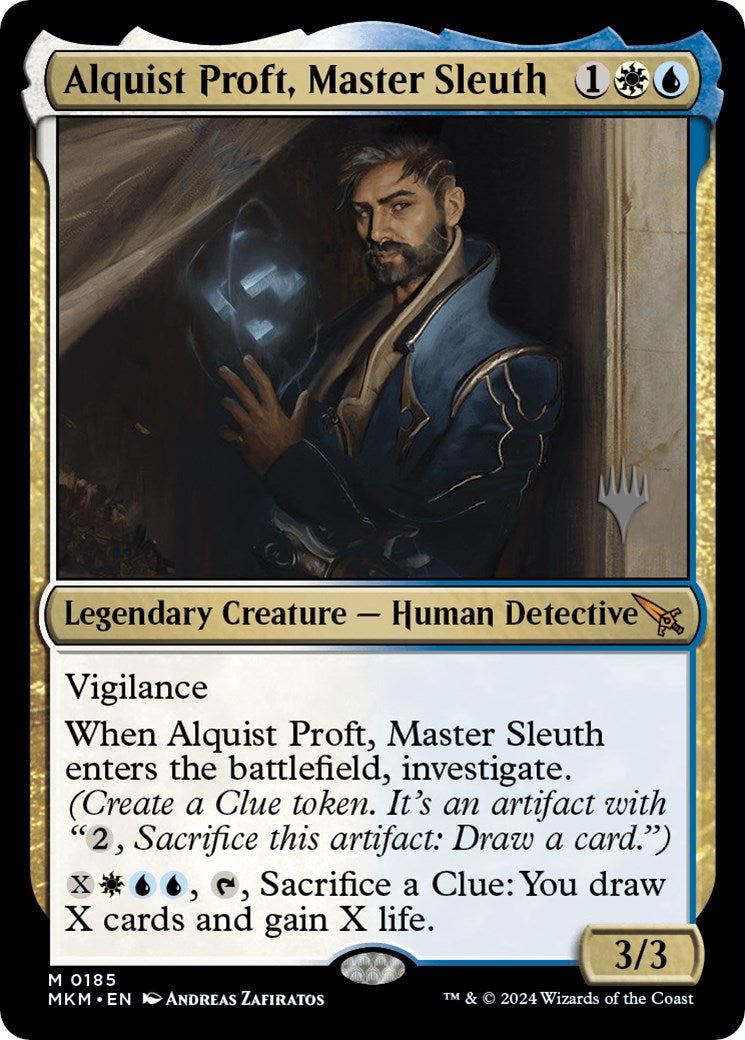 Alquist Proft, Master Sleuth (Promo Pack) [Murders at Karlov Manor Promo Pack]