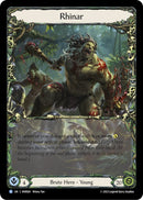 Rhinar [RNR001] (Rhinar Hero Deck) Rainbow Foil