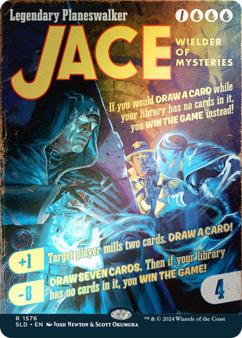 Jace, Wielder of Mysteries (1576) (Rainbow Foil) [Secret Lair Drop Series]